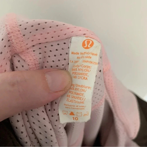Lululemon Brown Pink Stretch Jacket 10 - Picture 4 of 14